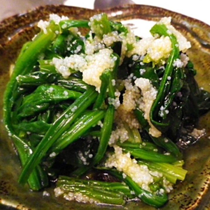 ホウレン草のカペリンキャビアあえ レシピ 作り方 By Leopoo 楽天レシピ ホウレン草のカペリンキャビアあえ レシピ 作り方 By Leopoo 楽天レシピ